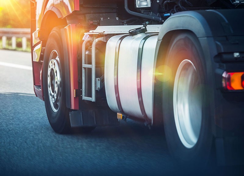 Truck on Road